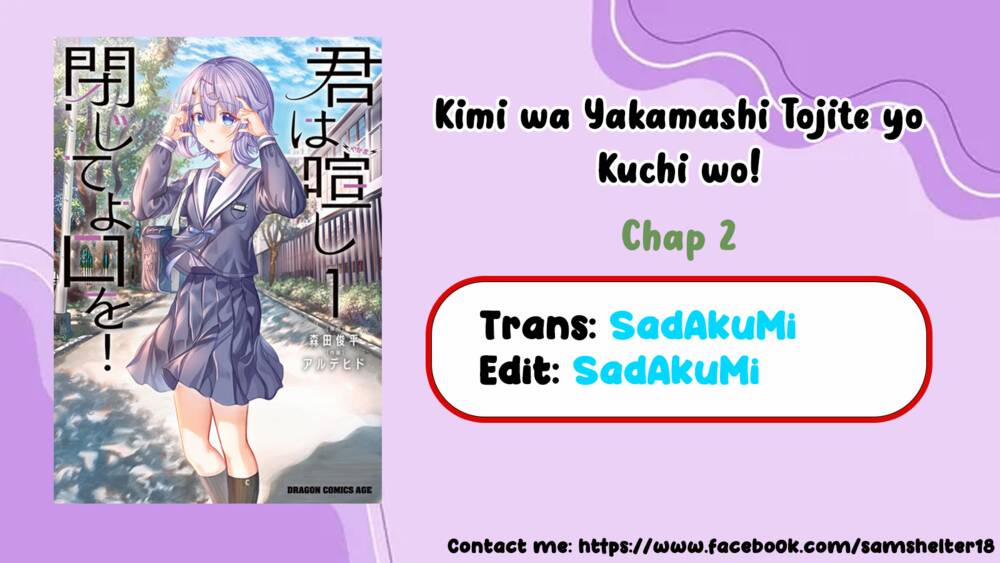 Kimi Wa Yakamashi Tojite Yo Kuchi Wo! 2 trang 12