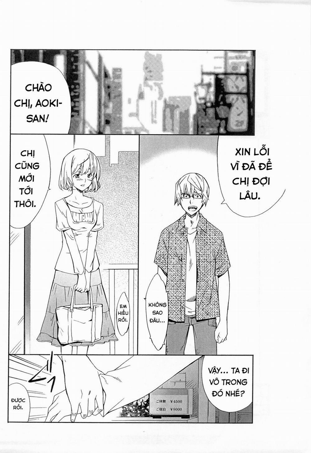 Kinh nghiệm tích lũy của Aoki-san Oneshot trang 1