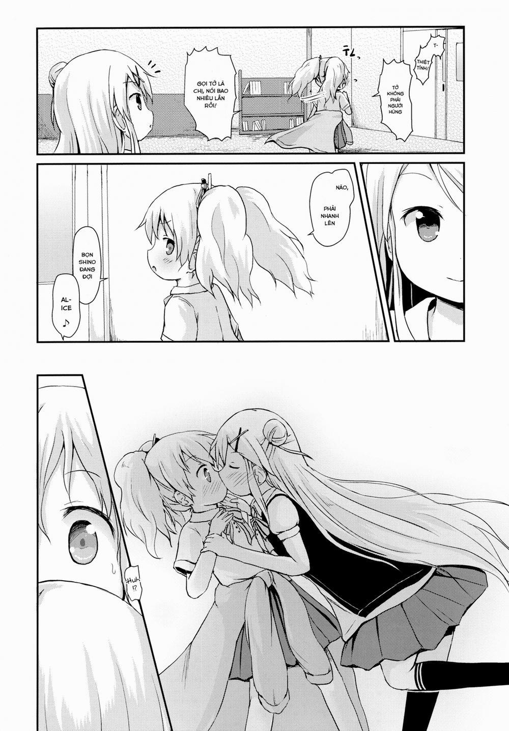 Kiniro Sorairo (Kiniro Mosaic) Oneshot trang 12