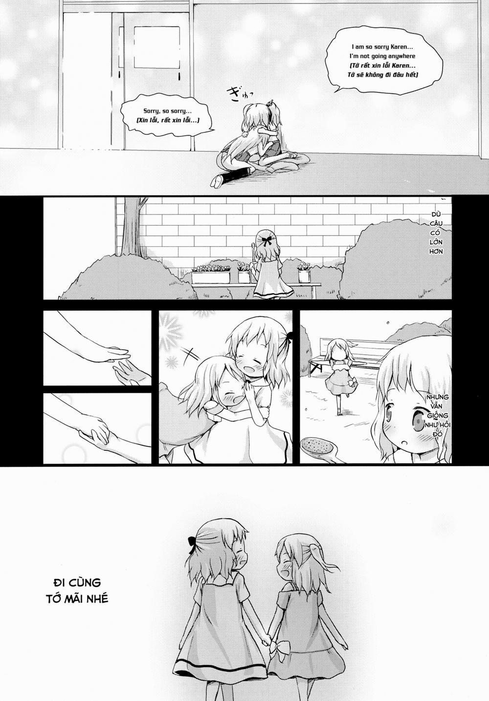 Kiniro Sorairo (Kiniro Mosaic) Oneshot trang 31