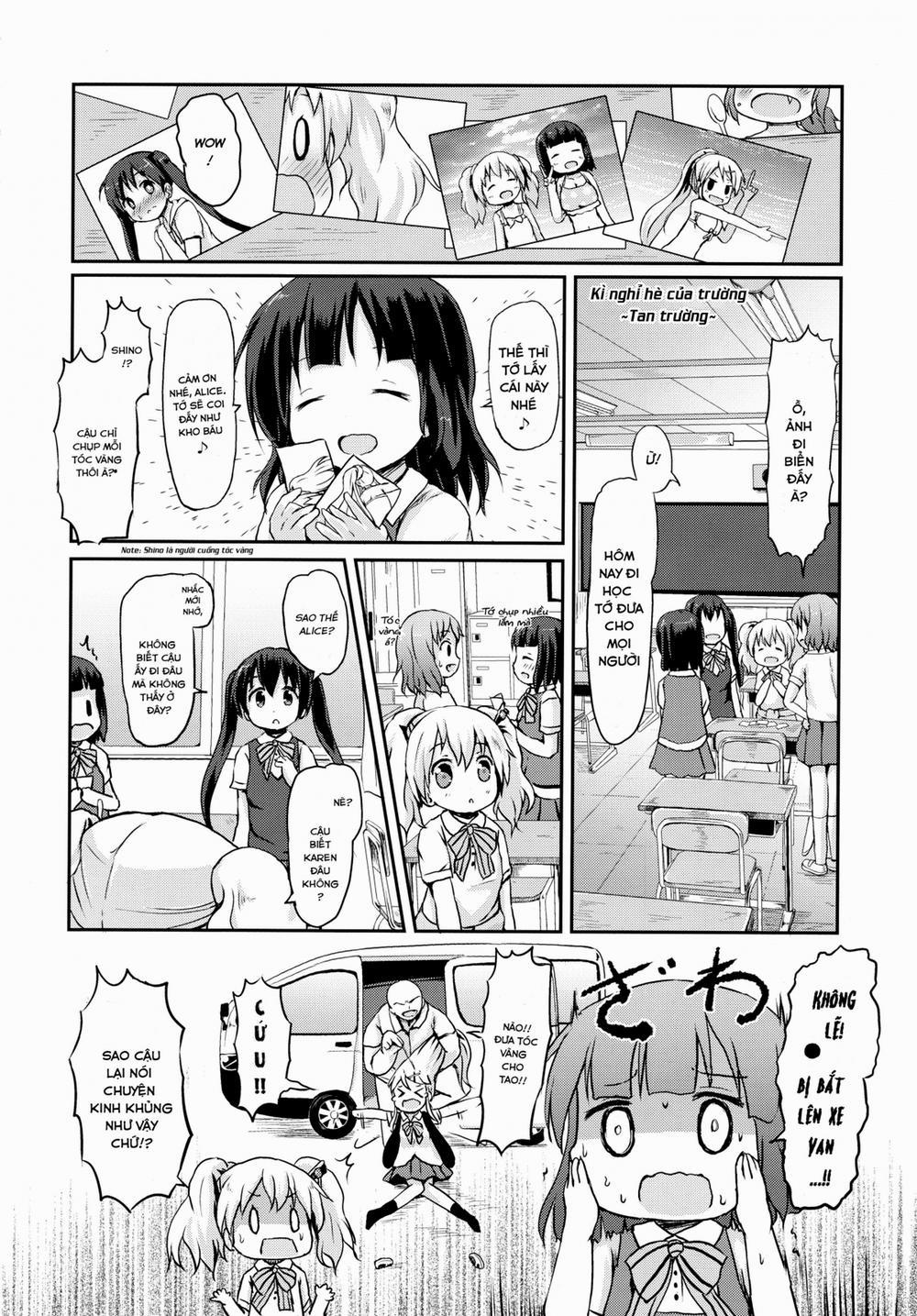 Kiniro Sorairo (Kiniro Mosaic) Oneshot trang 6
