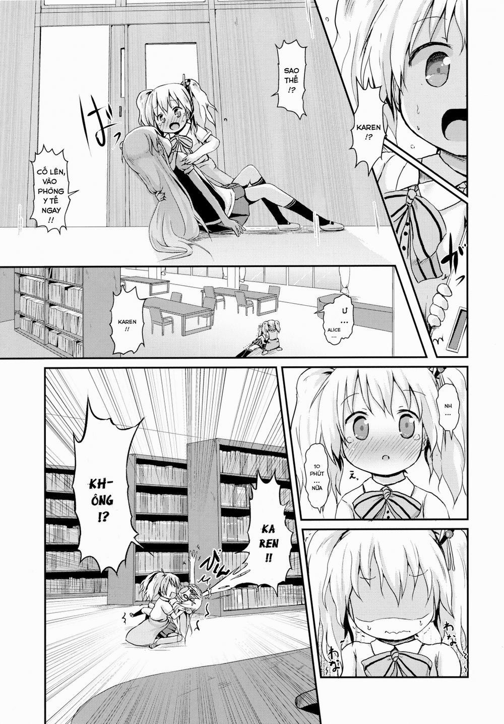 Kiniro Sorairo (Kiniro Mosaic) Oneshot trang 9