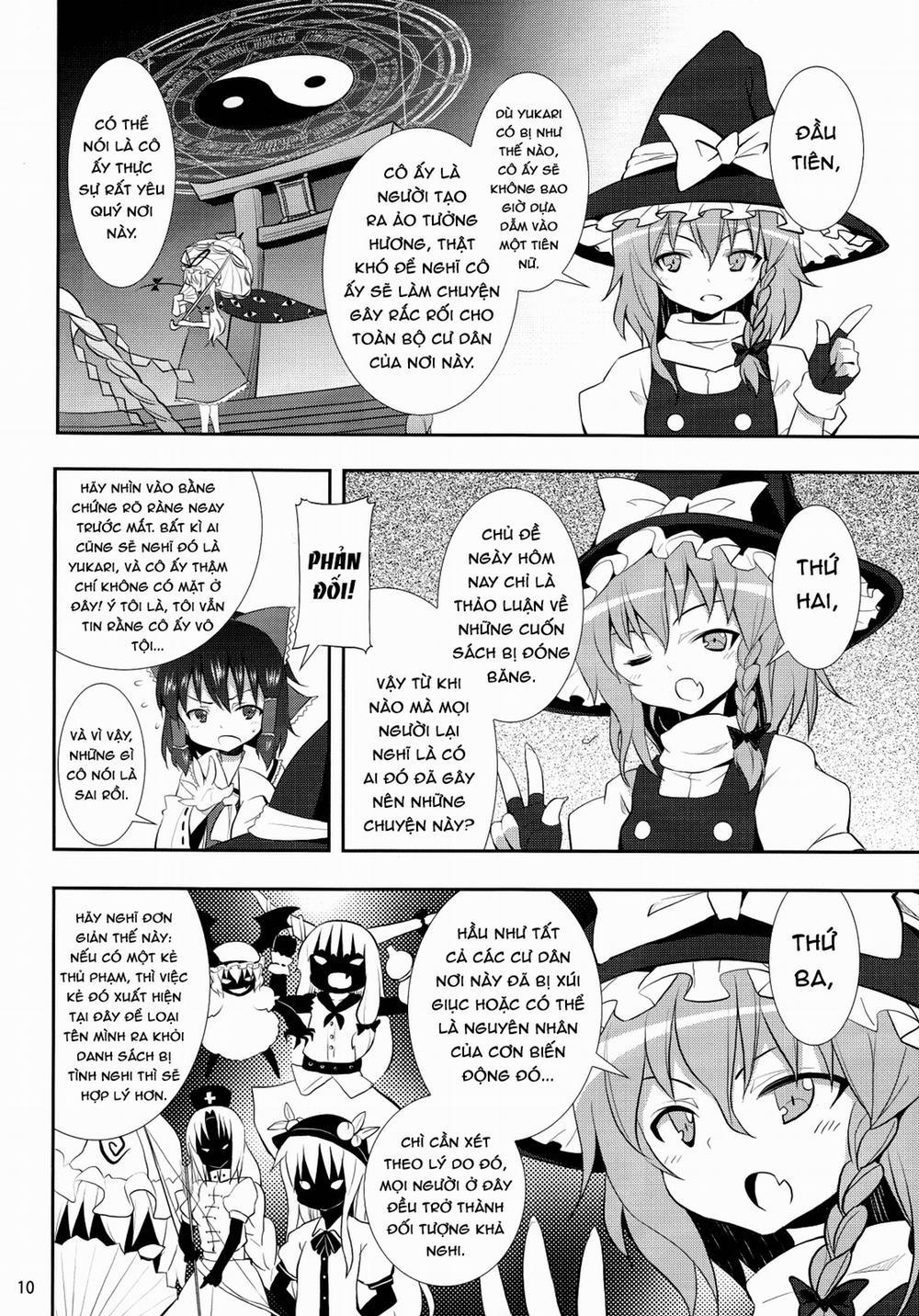 Kirisame Marisa no Yuuutsu (Touhou) 6 trang 8