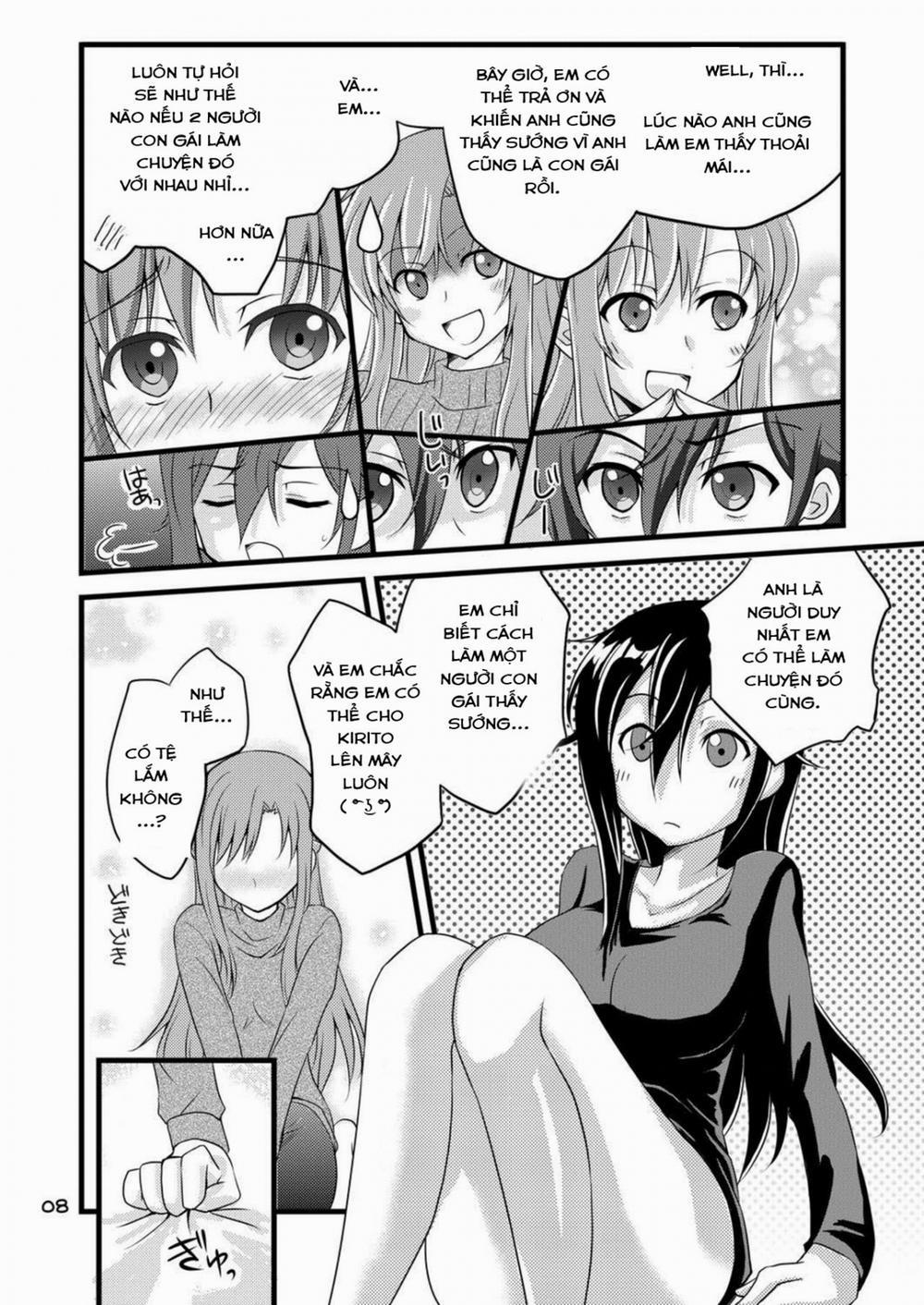 Kirito-chan to Asobou! (Sword Art Online) Oneshot trang 6