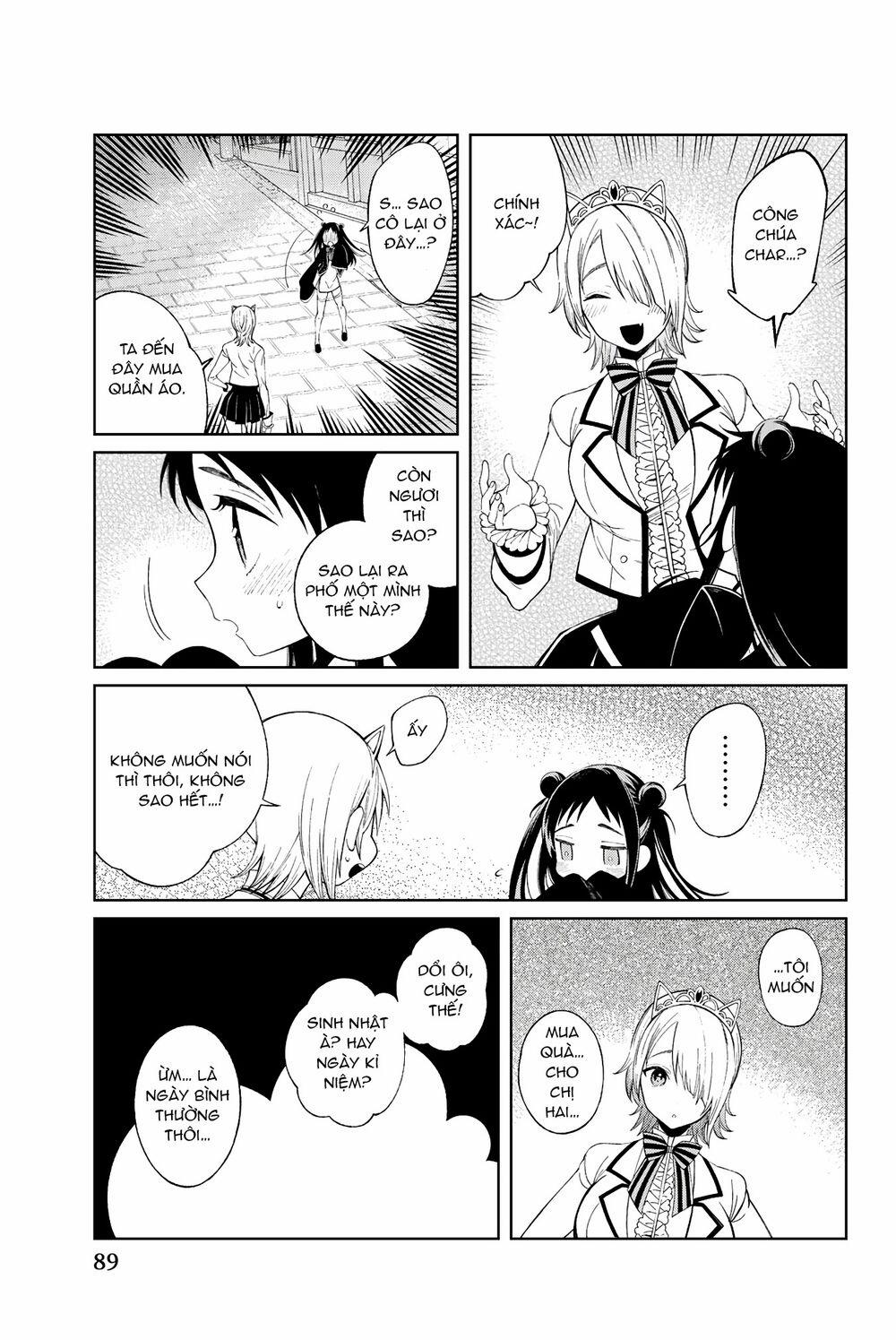 Kishuku Gakkou No Juliet The Official Anthology 0 Bạch miêu và Hắc khuyển trang 5