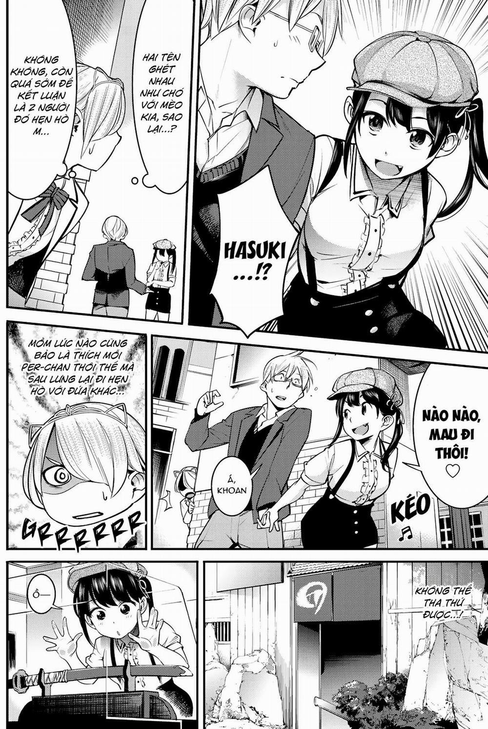 Kishuku Gakkou No Juliet The Official Anthology 0 Ngày thường của Chó và Mèo trang 4