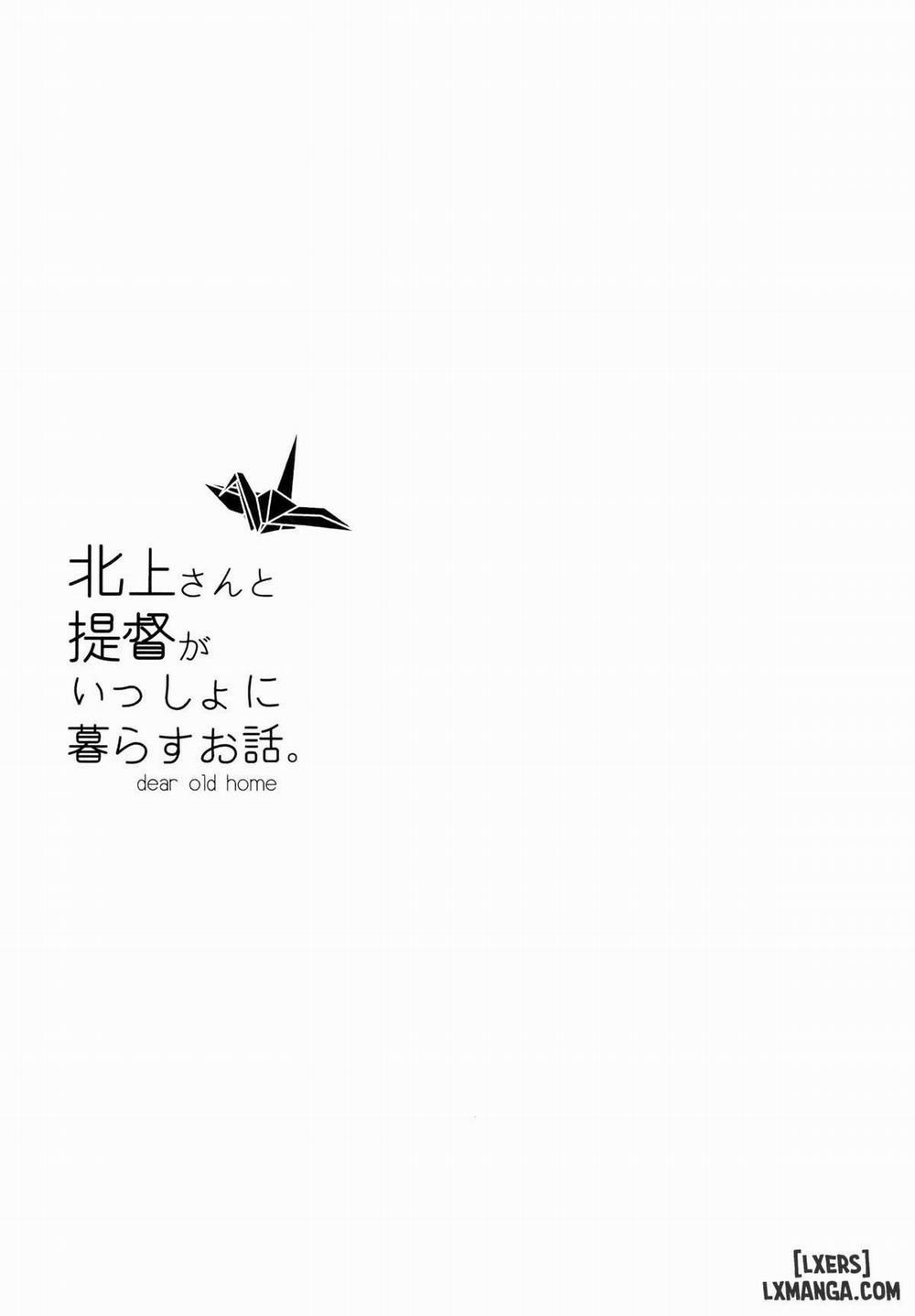 Kitakami-san to Teitoku ga Isshoni Kurasu Ohanashi Oneshot trang 1