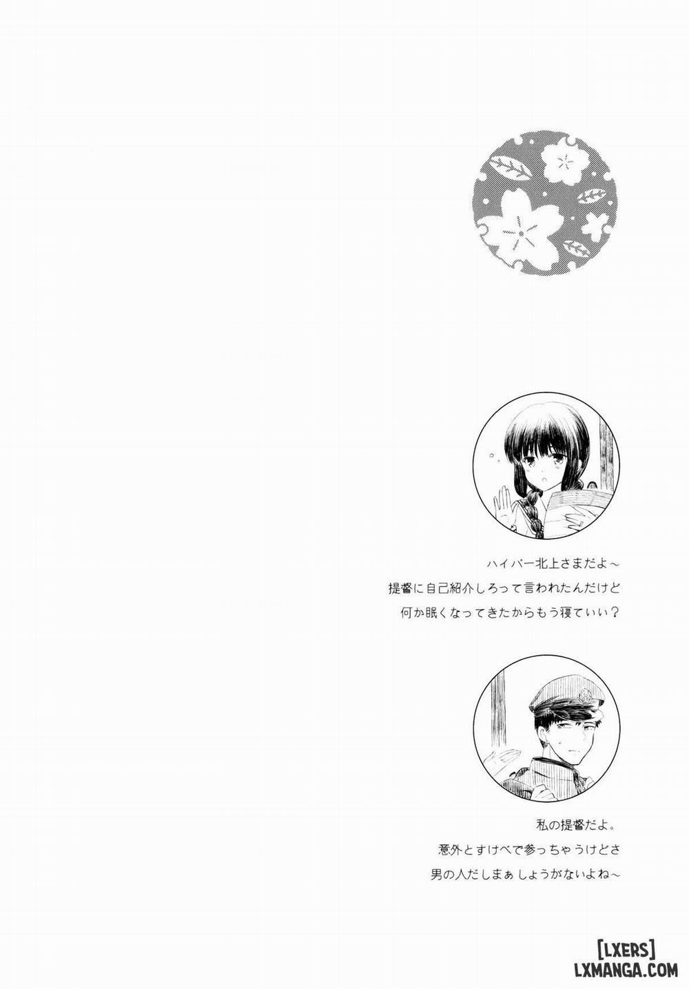 Kitakami-san to Teitoku ga Isshoni Kurasu Ohanashi Oneshot trang 2