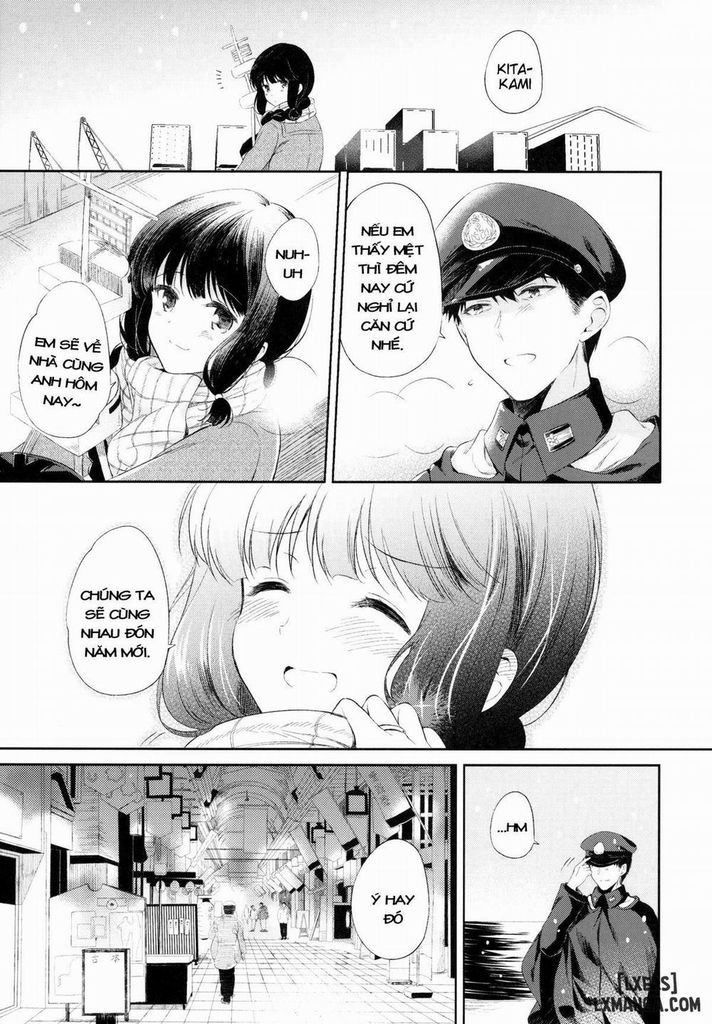 Kitakami-san to Teitoku ga Isshoni Kurasu Ohanashi Oneshot trang 5