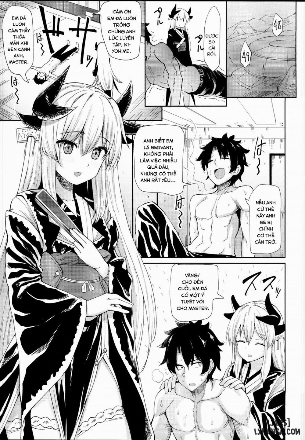Kiyohime Massage Oneshot trang 4