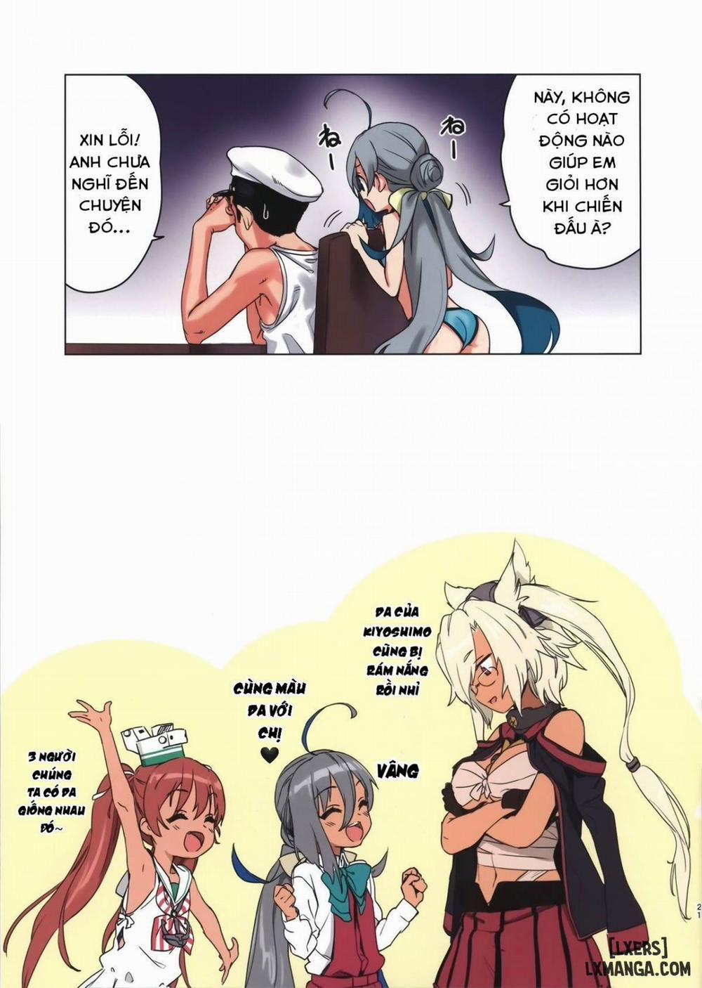 Kiyoshimo to Issho ni Vacances Shiyo Oneshot trang 19