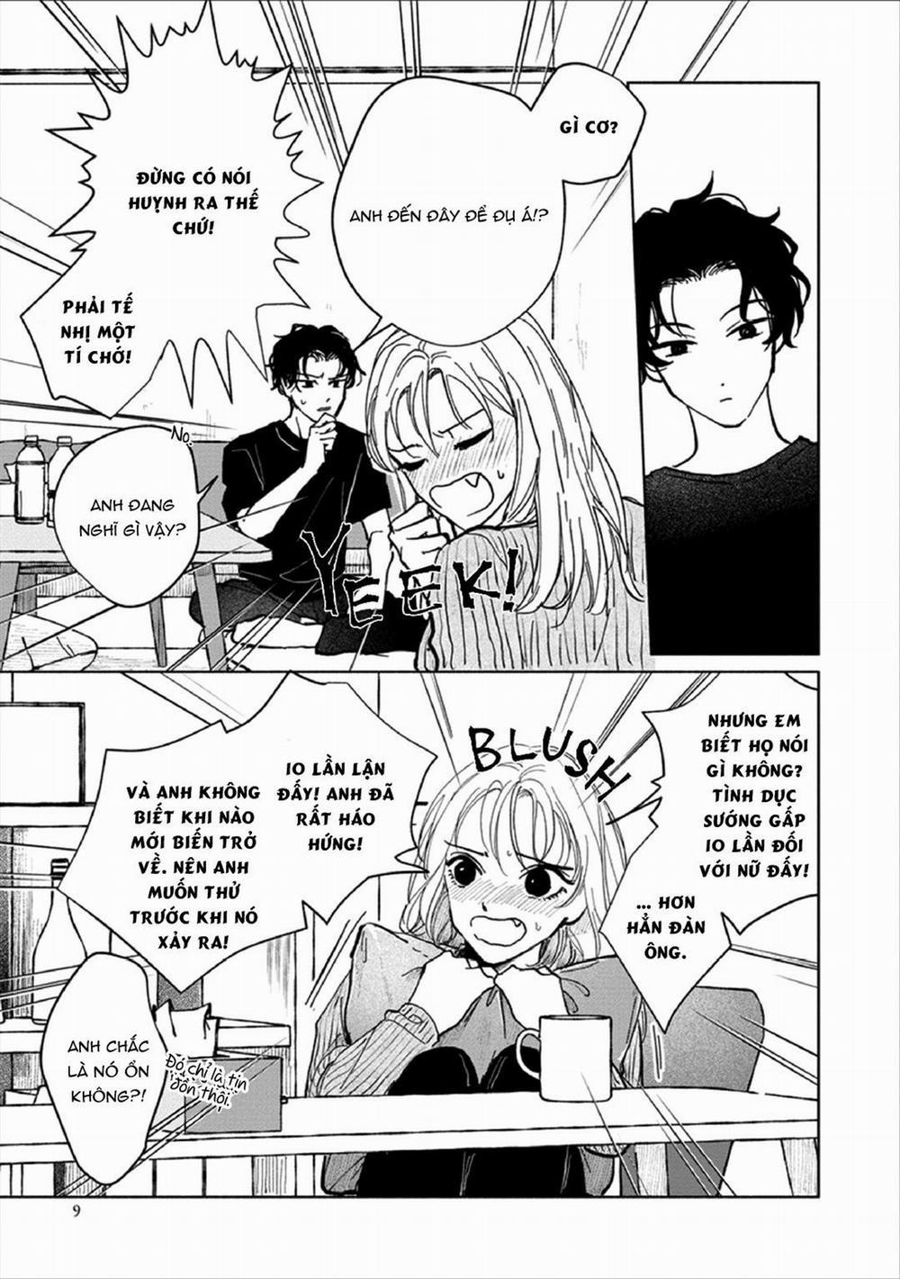 Kobayashi-senpai wa Onnanoko de Shitai 1 trang 12