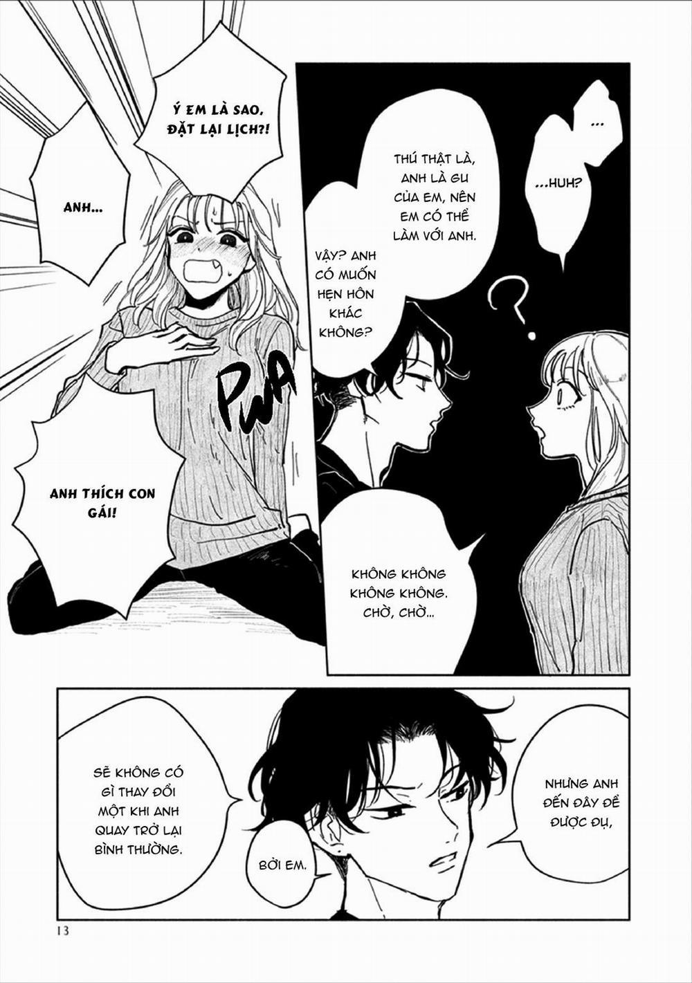 Kobayashi-senpai wa Onnanoko de Shitai 1 trang 16