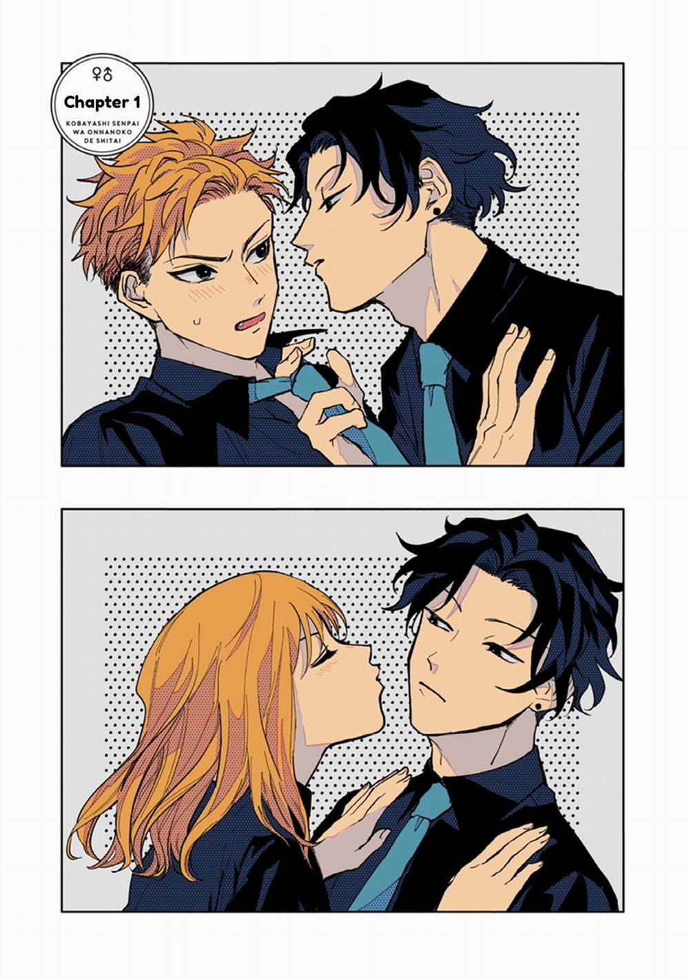 Kobayashi-senpai wa Onnanoko de Shitai 1 trang 4
