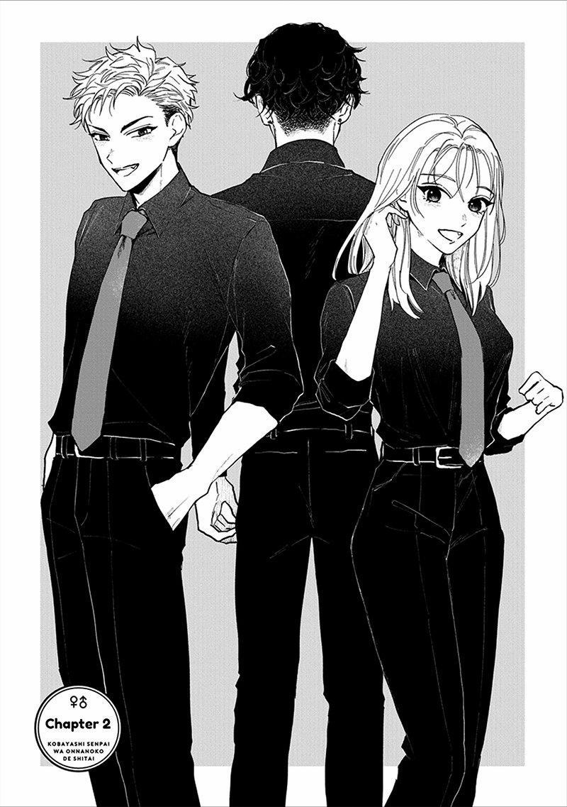 Kobayashi-senpai wa Onnanoko de Shitai 2 trang 0