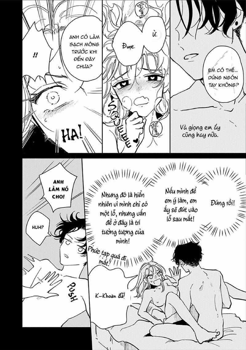 Kobayashi-senpai wa Onnanoko de Shitai 2 trang 21