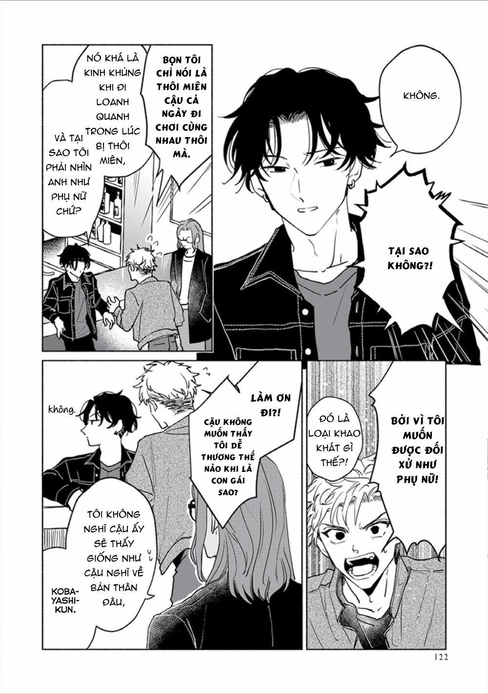 Kobayashi-senpai wa Onnanoko de Shitai 5 trang 9