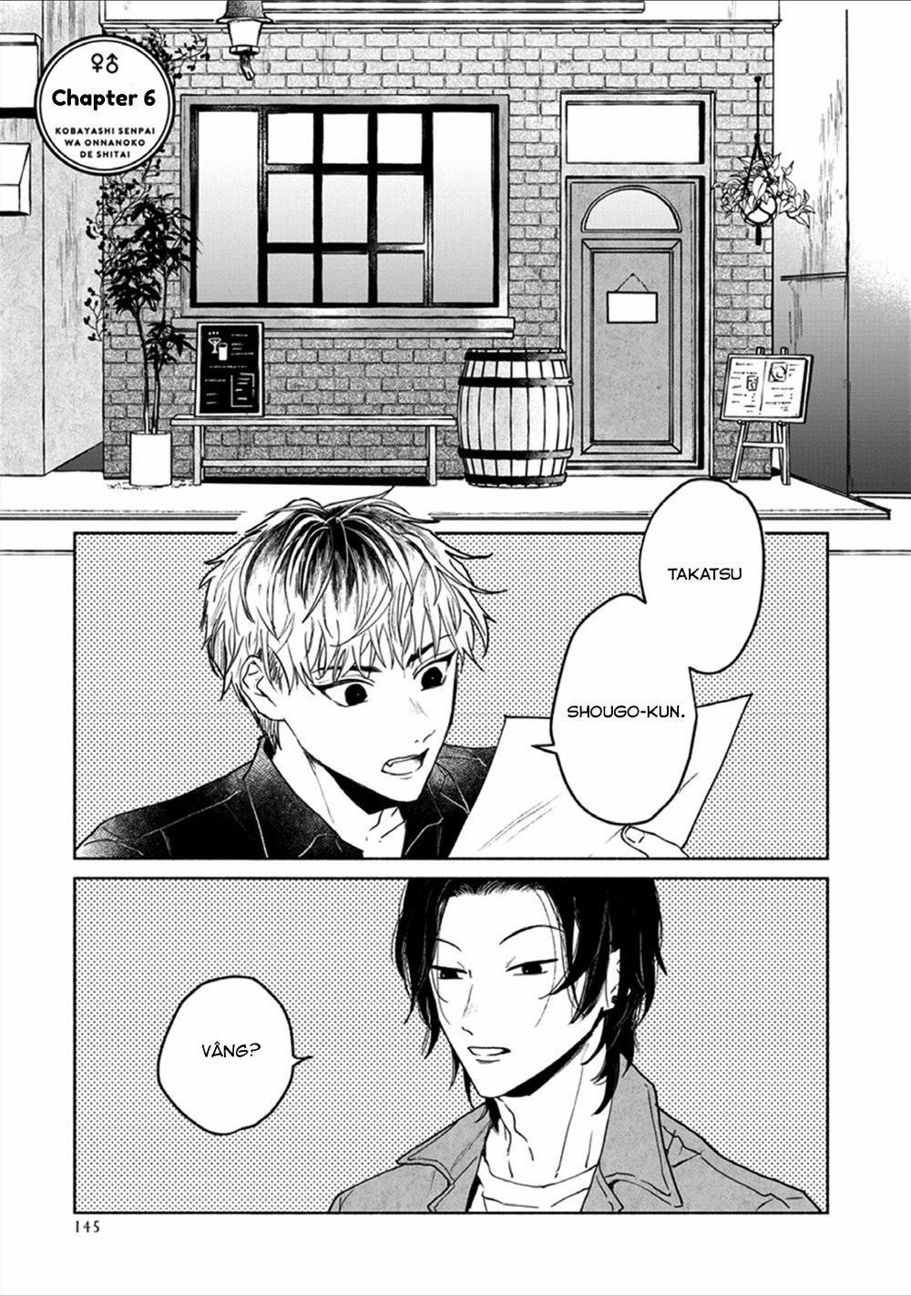 Kobayashi-senpai wa Onnanoko de Shitai 6 trang 0