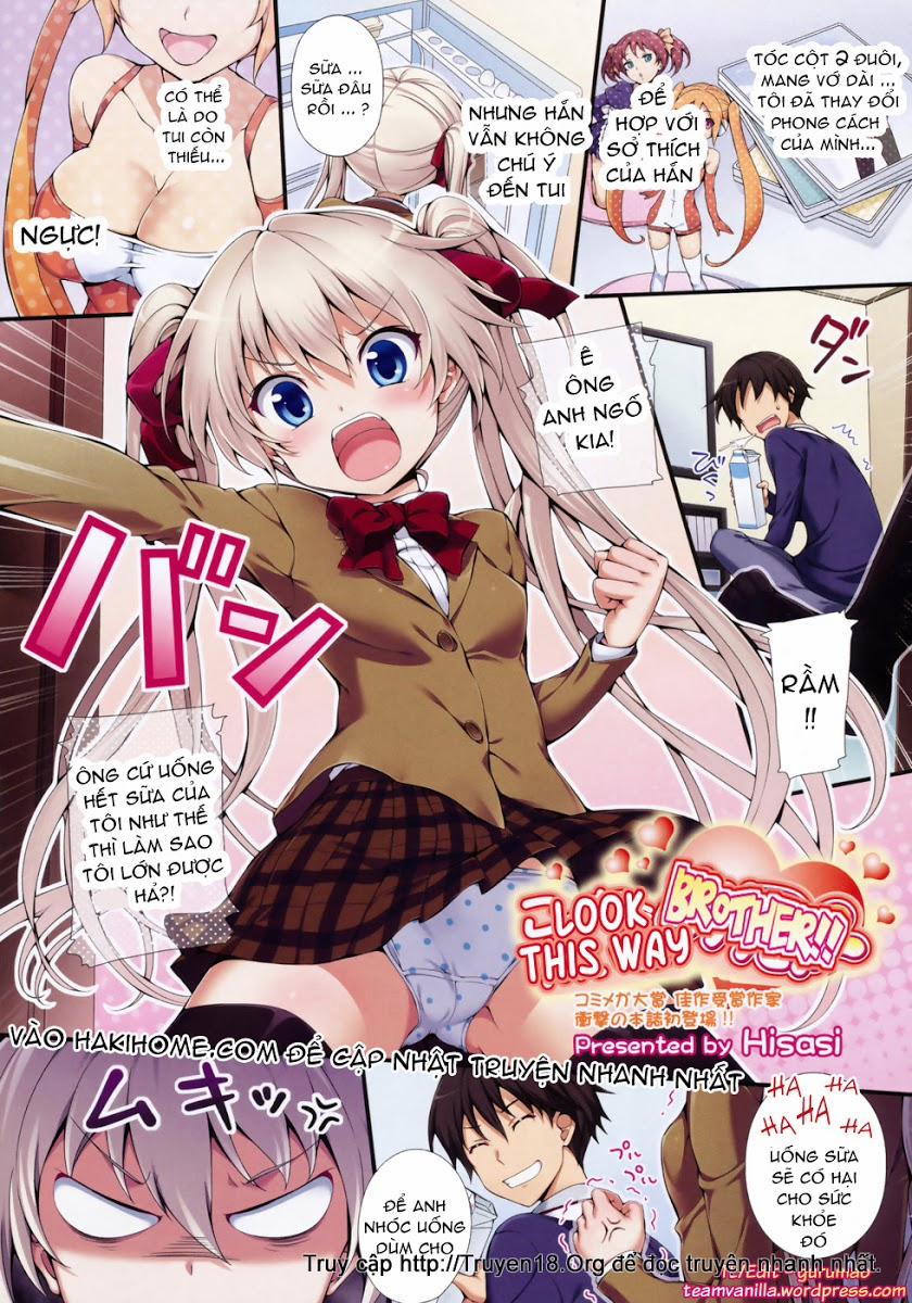 Kocchi O Muite Yo Onii Oneshot trang 0