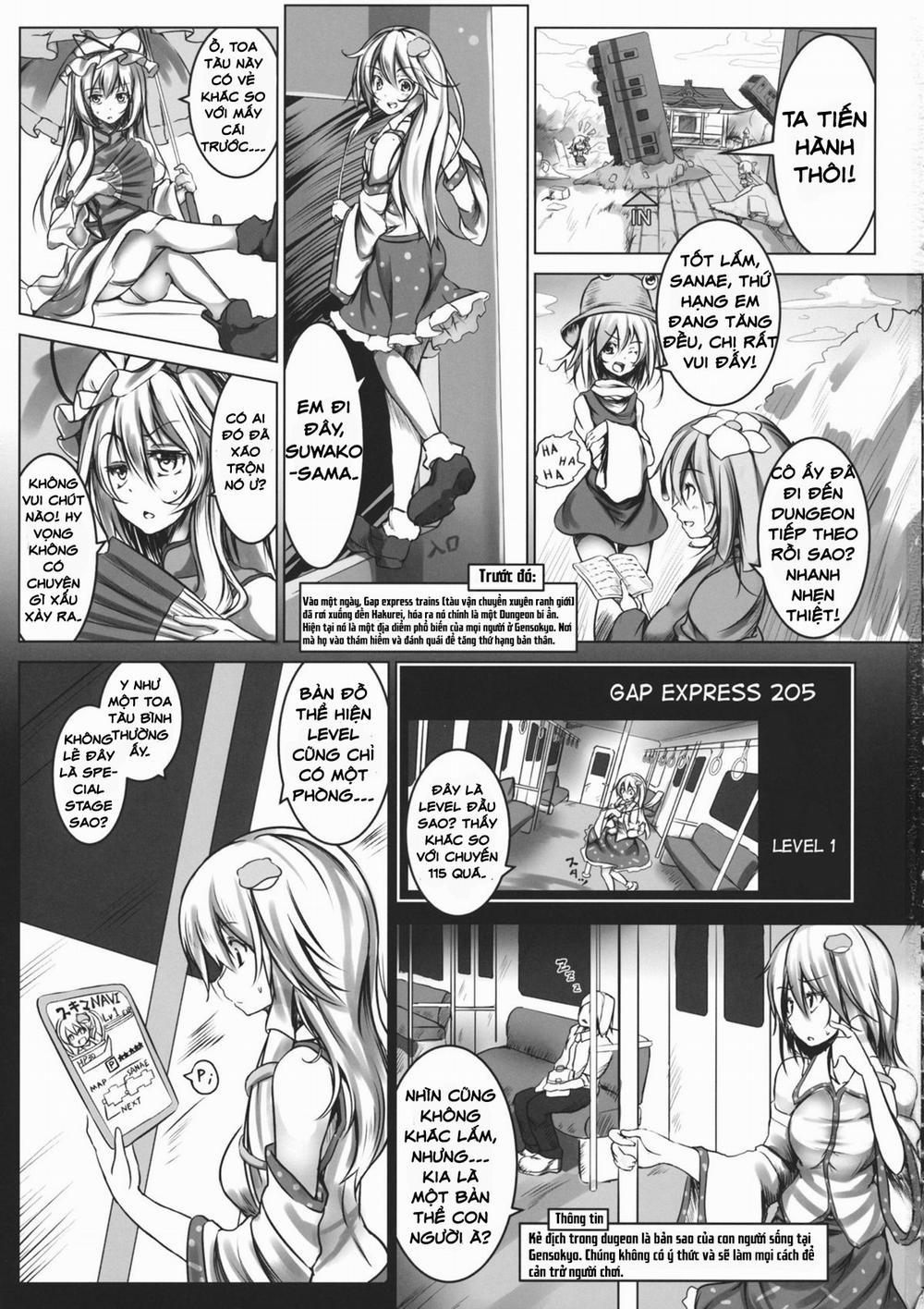 Kochiya Sanae Kyousei Chikan Densha (Touhou Project) Oneshot trang 2