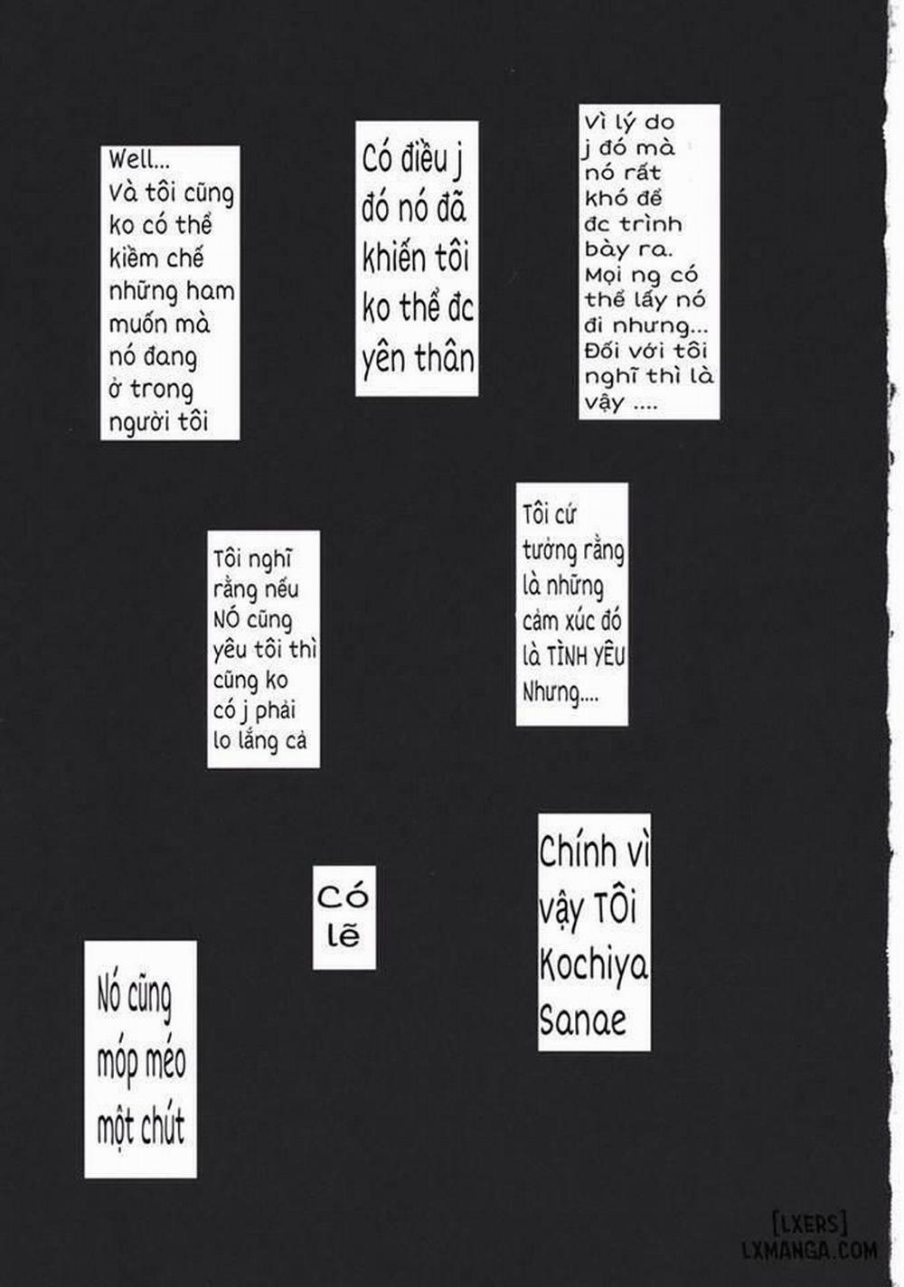 Kochiya Sanae wa Yuganderu Oneshot trang 1