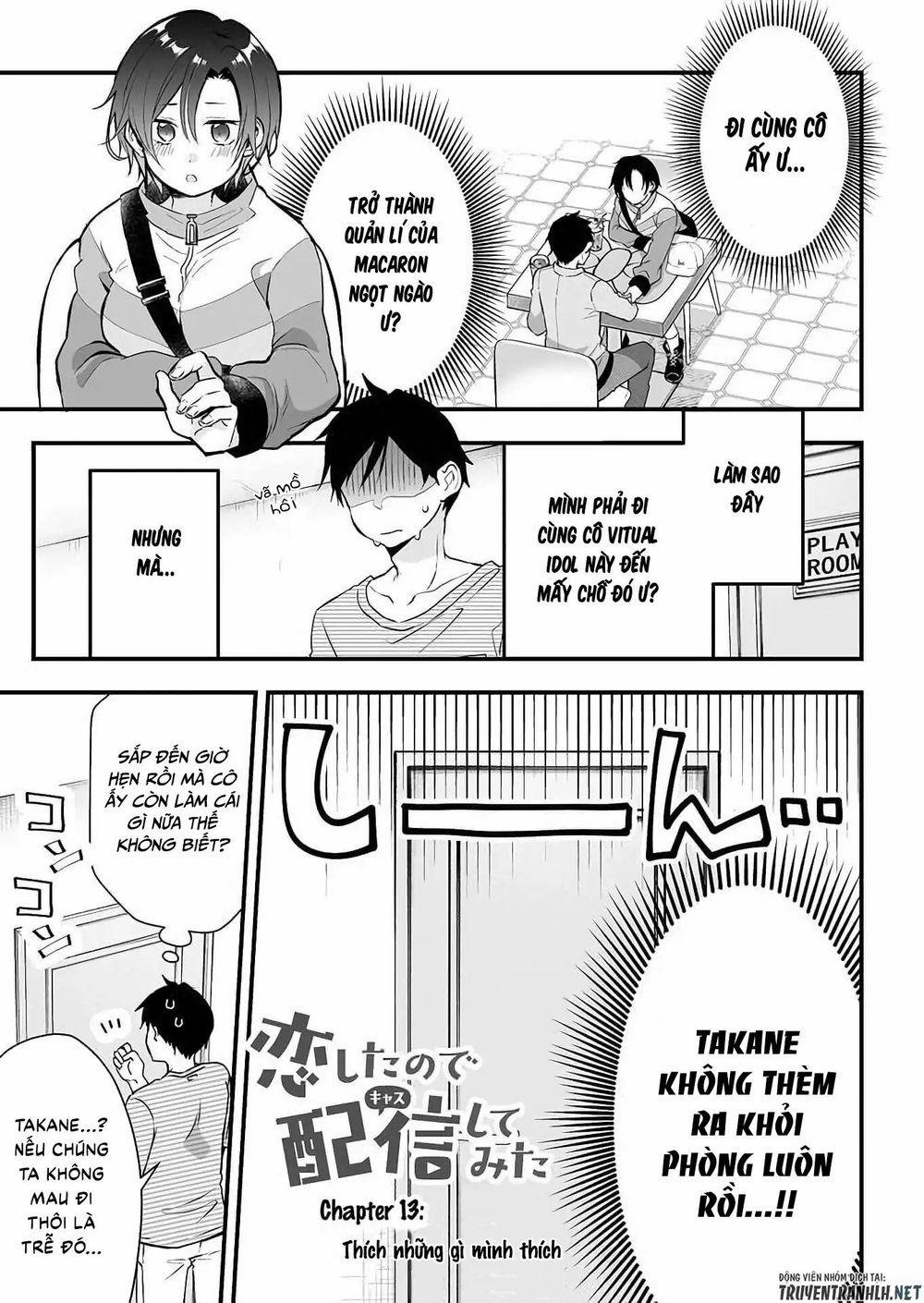 Koi Shita No De, Haishin Shite Mita 13 trang 2