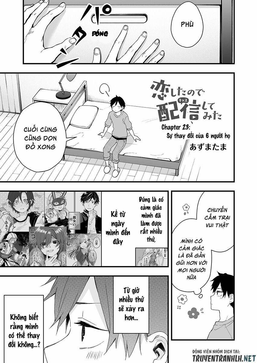 Koi Shita No De, Haishin Shite Mita 23 trang 1