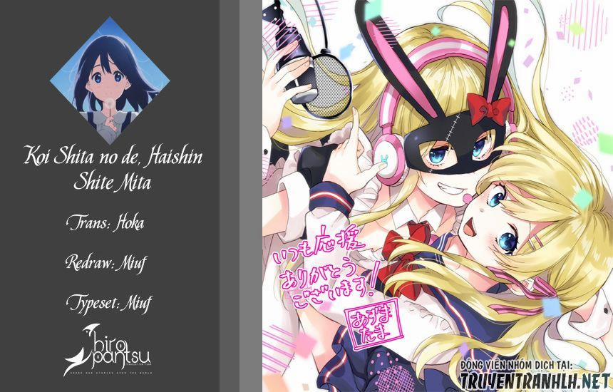 Koi Shita No De, Haishin Shite Mita 27 trang 0