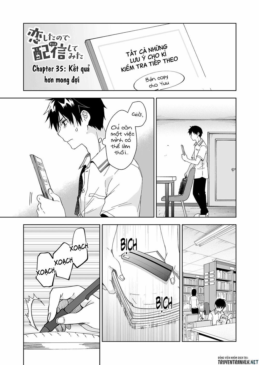 Koi Shita No De, Haishin Shite Mita 35 trang 0