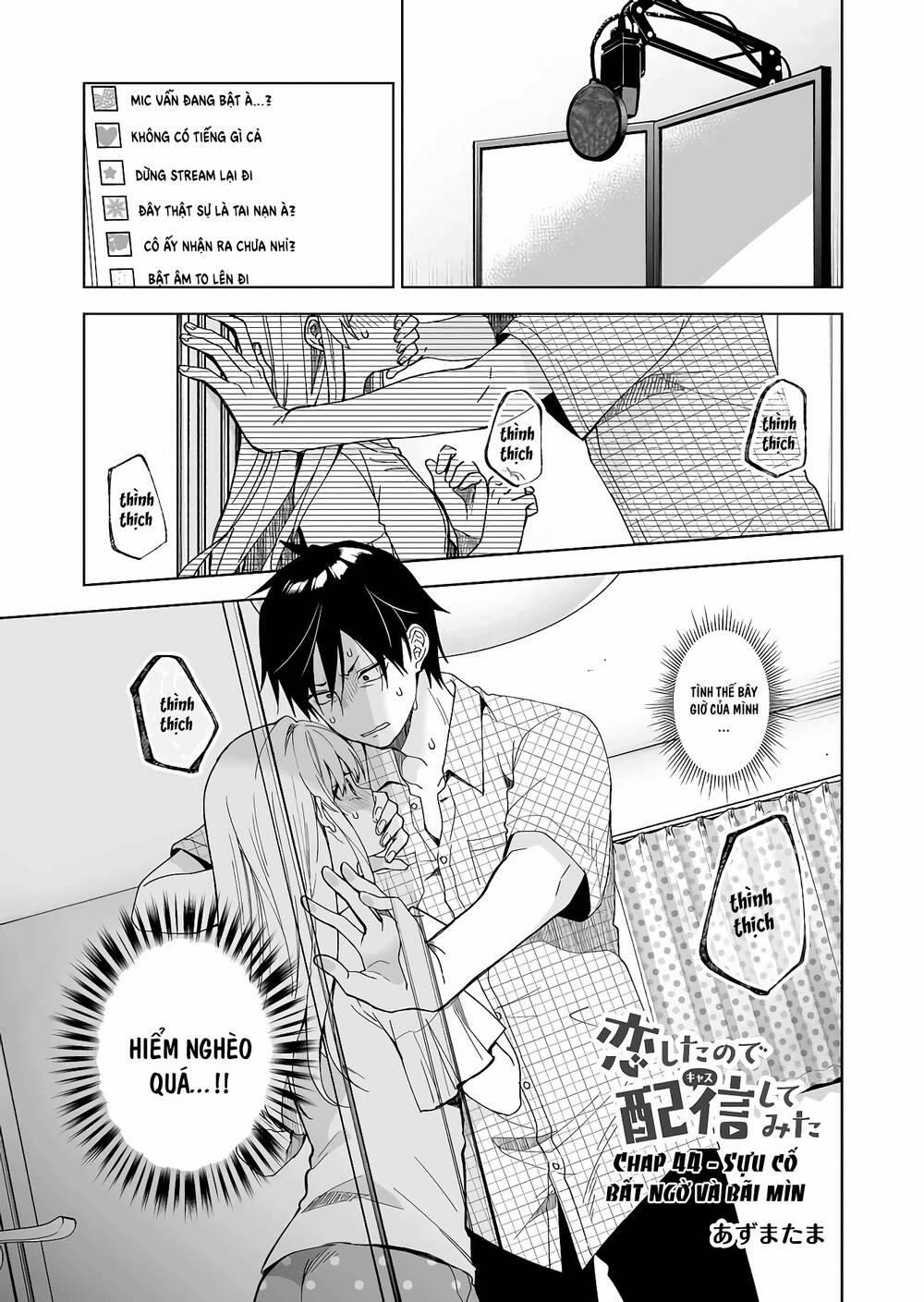 Koi Shita No De, Haishin Shite Mita 44 trang 1