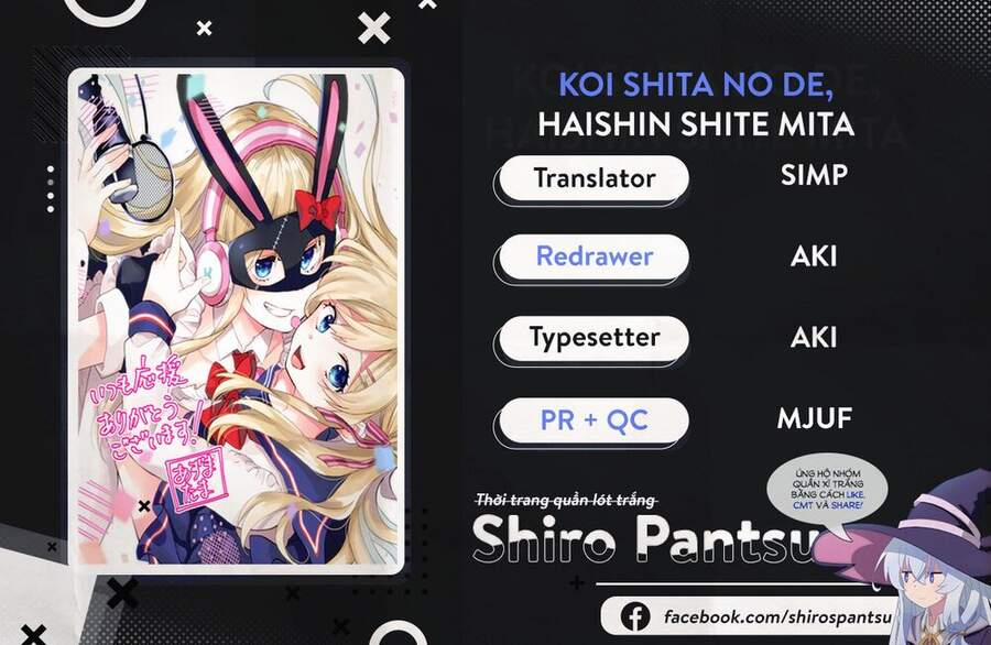 Koi Shita No De, Haishin Shite Mita 53 trang 15