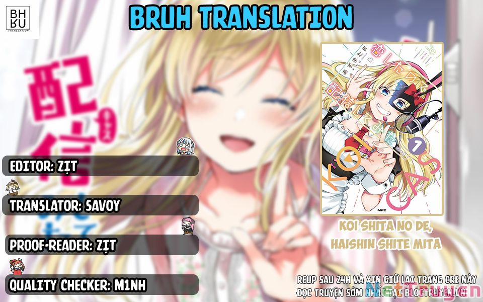 Koi Shita No De, Haishin Shite Mita 69 trang 1