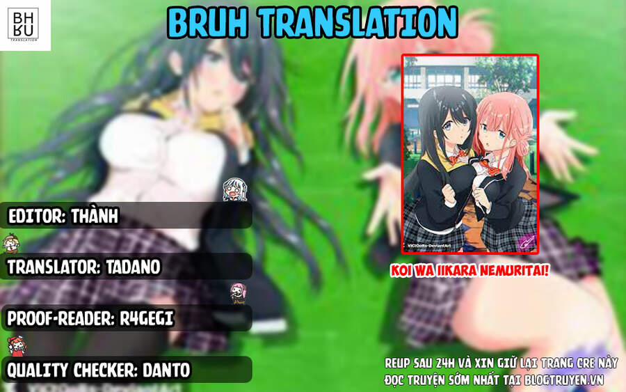 Koi Wa Iikara Nemuritai! 8.2 trang 1