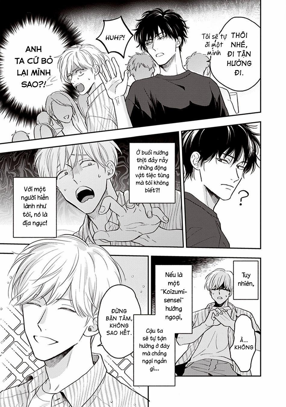 Koizumi-sensei wa Midasaretakunai 1 trang 18