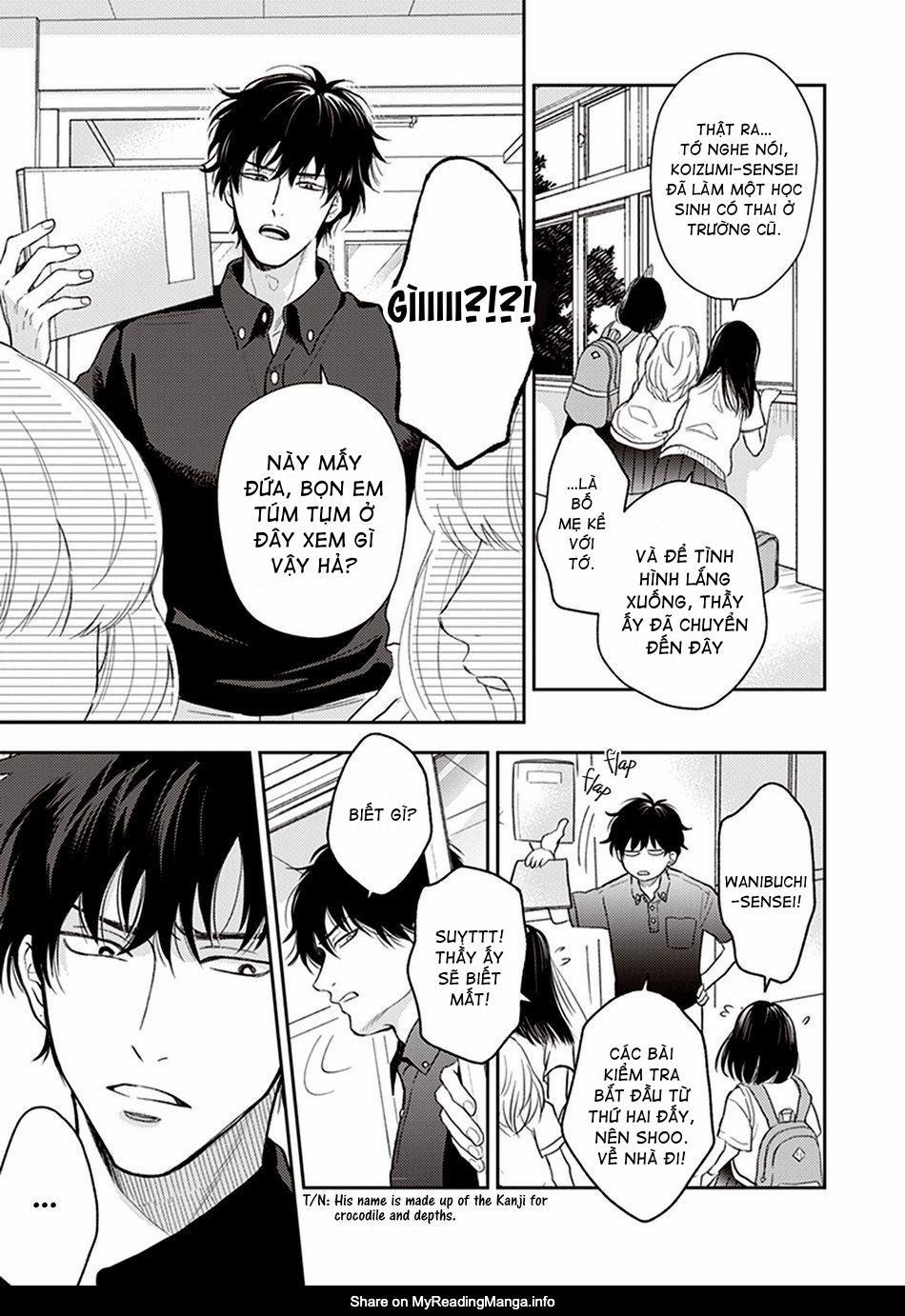 Koizumi-sensei wa Midasaretakunai 1 trang 6