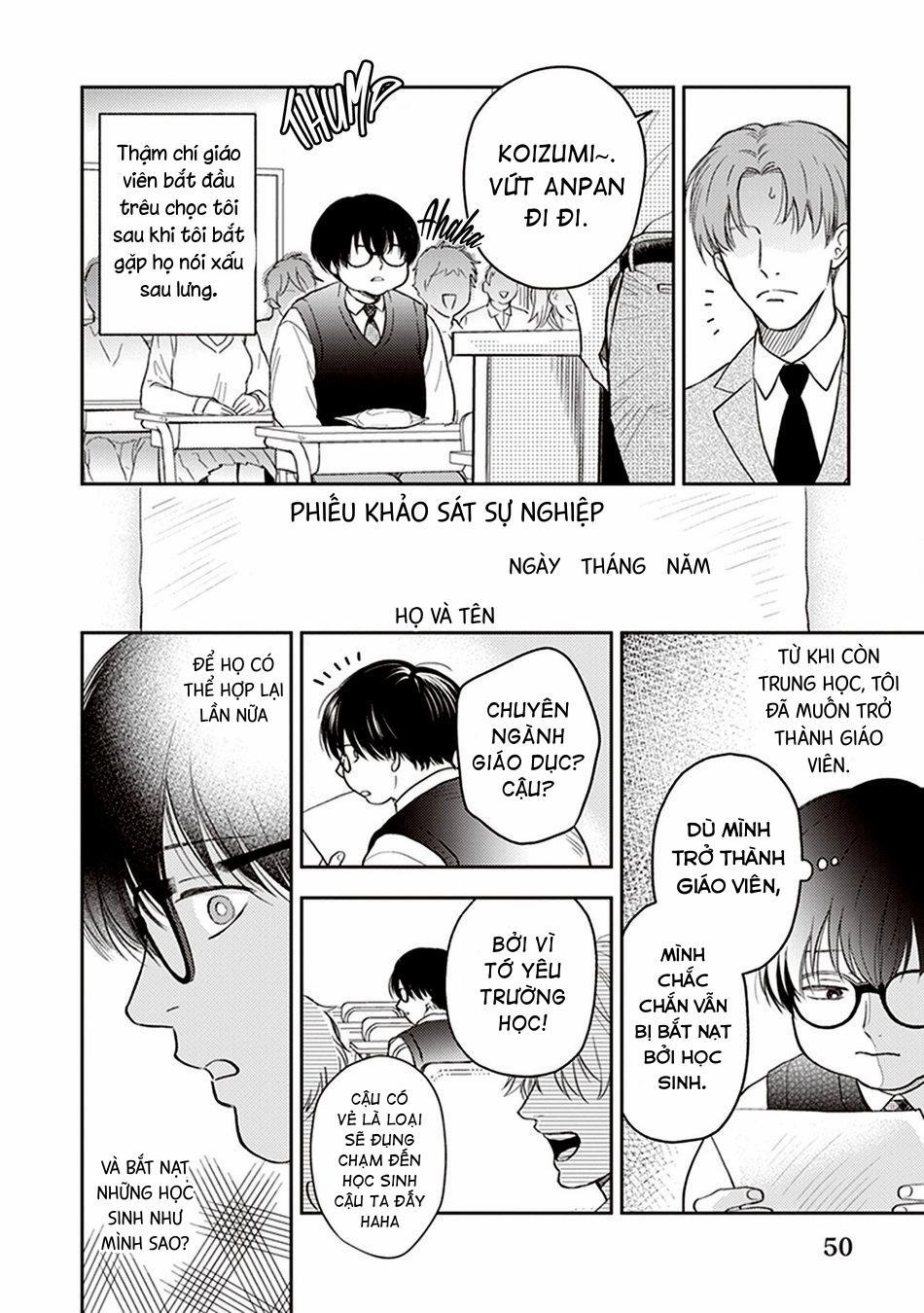 Koizumi-sensei wa Midasaretakunai 2 trang 21