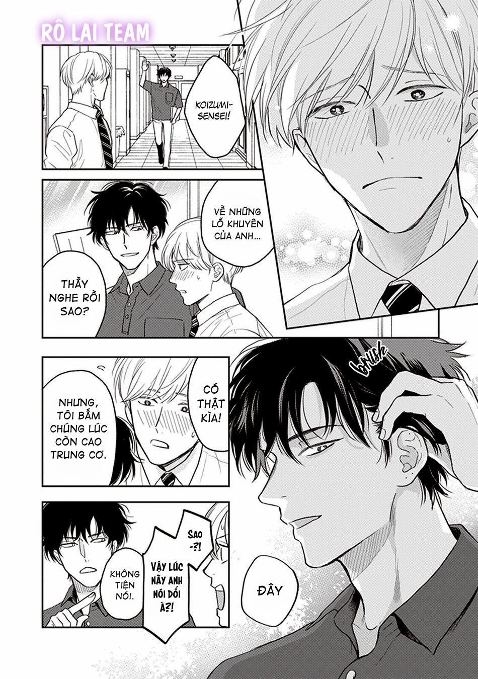 Koizumi-sensei wa Midasaretakunai 2 trang 23