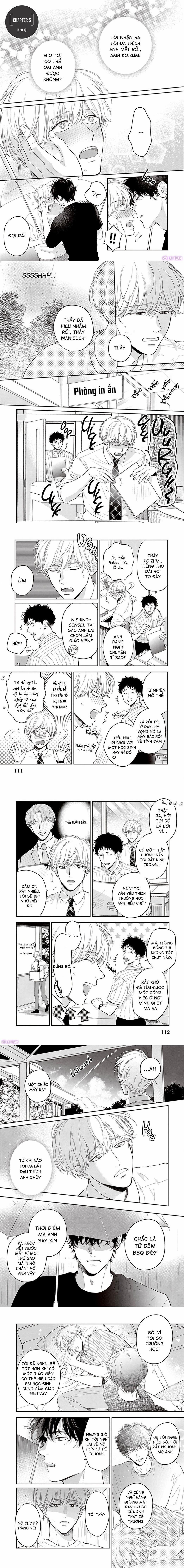 Koizumi-sensei wa Midasaretakunai 5 trang 0