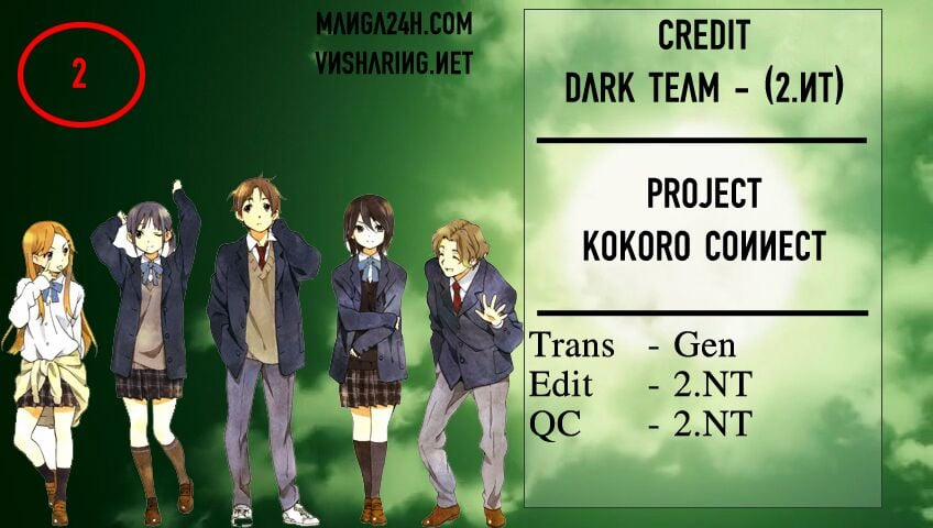 Kokoro Connect 2 trang 0
