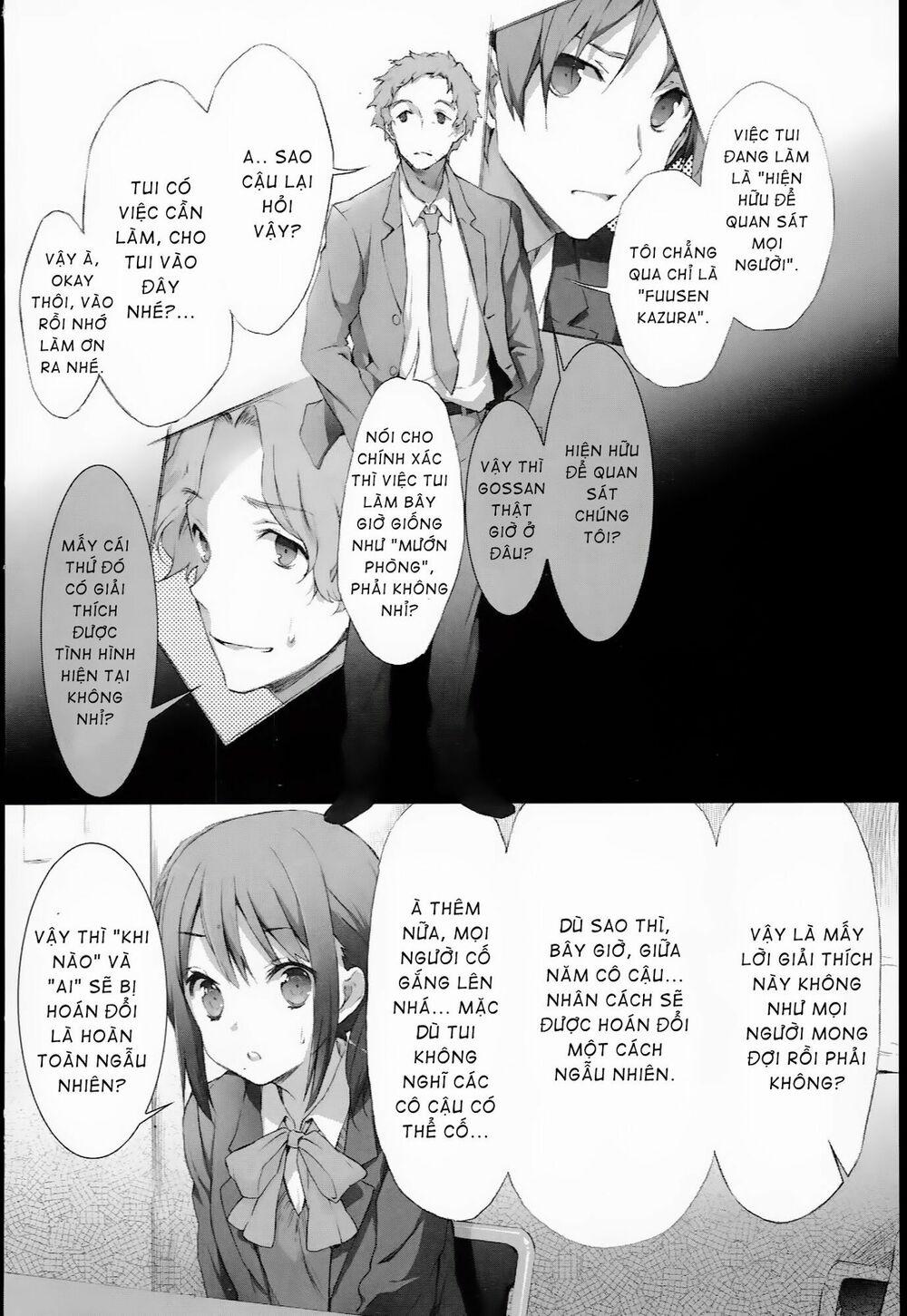 Kokoro Connect 3 trang 4