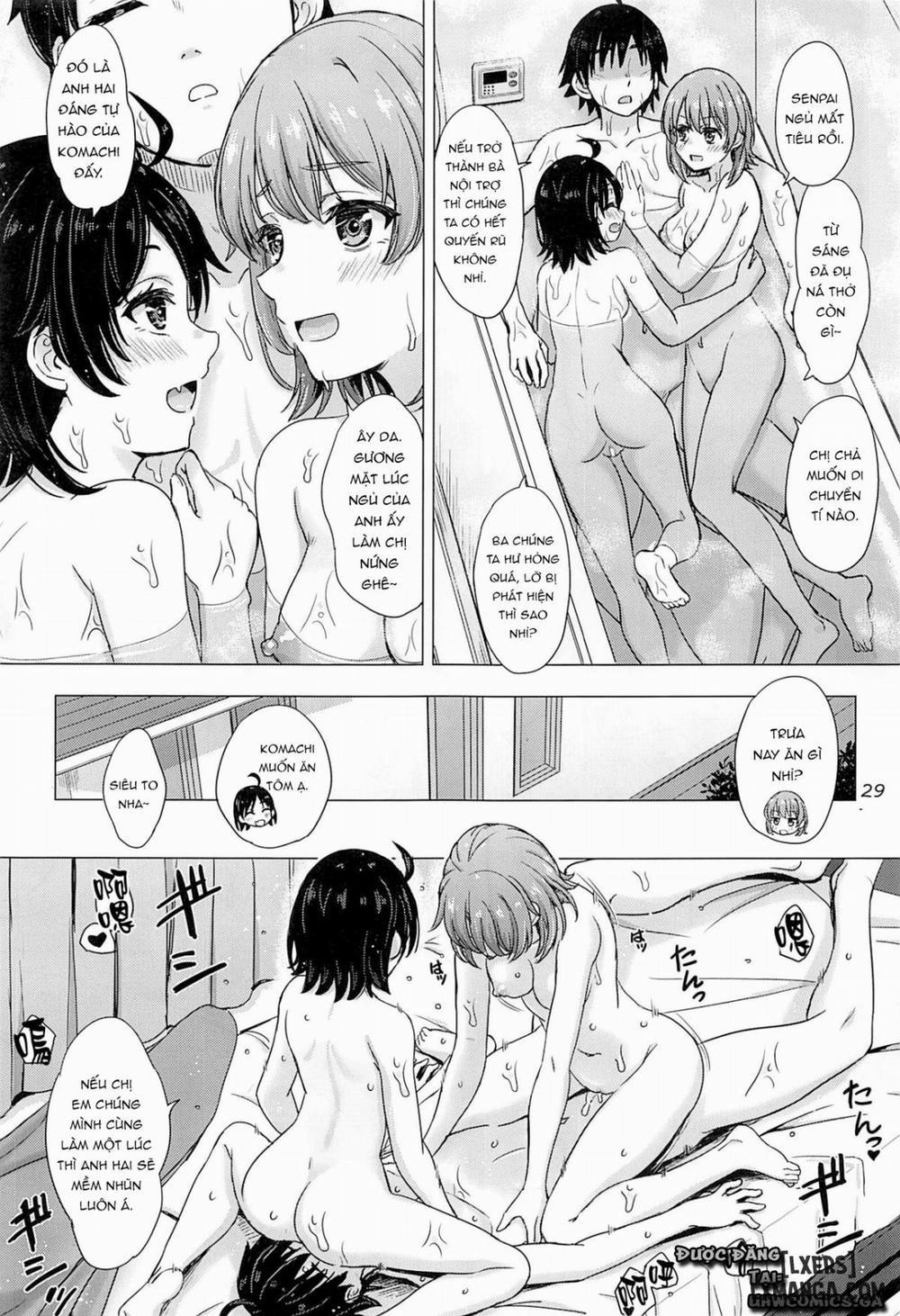 Komachi & Iroha Always Have Sex With Hachiman Oneshot trang 30
