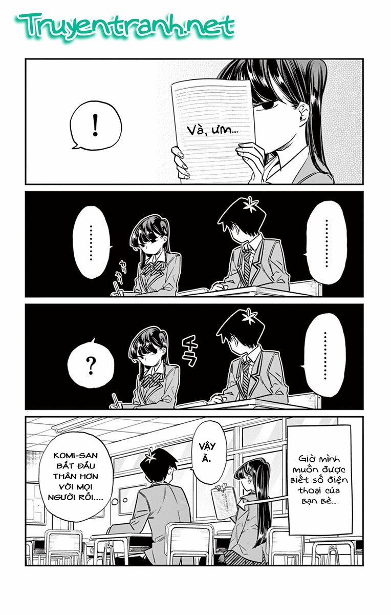 Komi Không Thể Giao Tiếp 16 trang 4