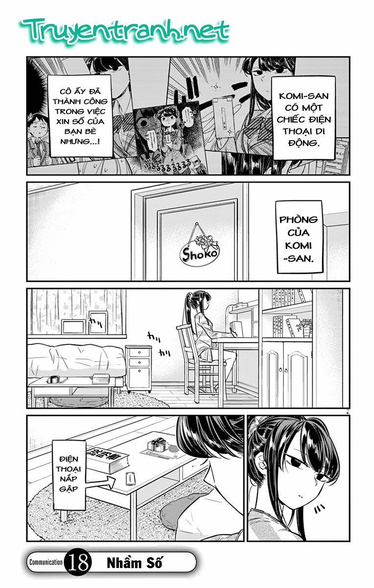 Komi Không Thể Giao Tiếp 18 trang 1