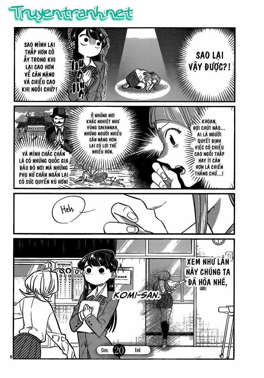 Komi Không Thể Giao Tiếp 20 trang 8