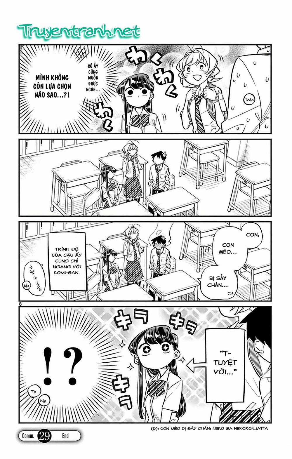 Komi Không Thể Giao Tiếp 29 trang 8