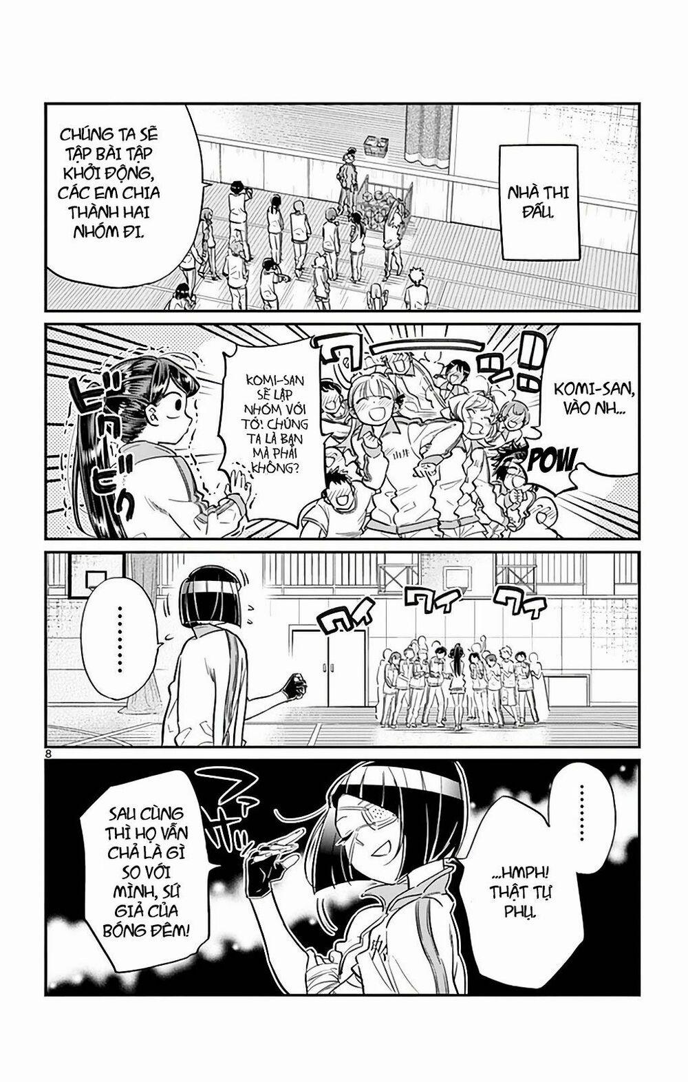 Komi Không Thể Giao Tiếp 31 trang 8