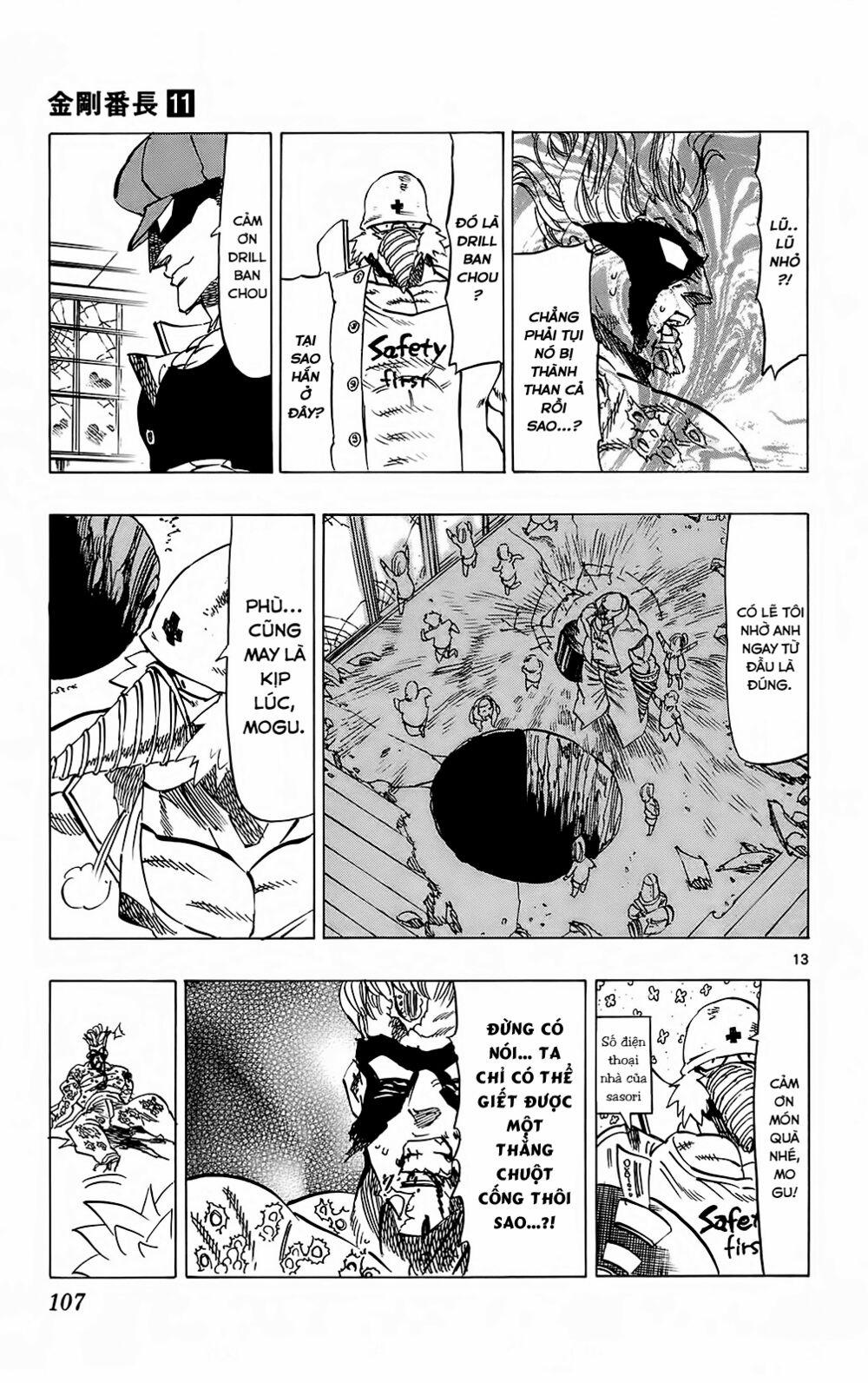 Kongou Banchou 101 trang 13