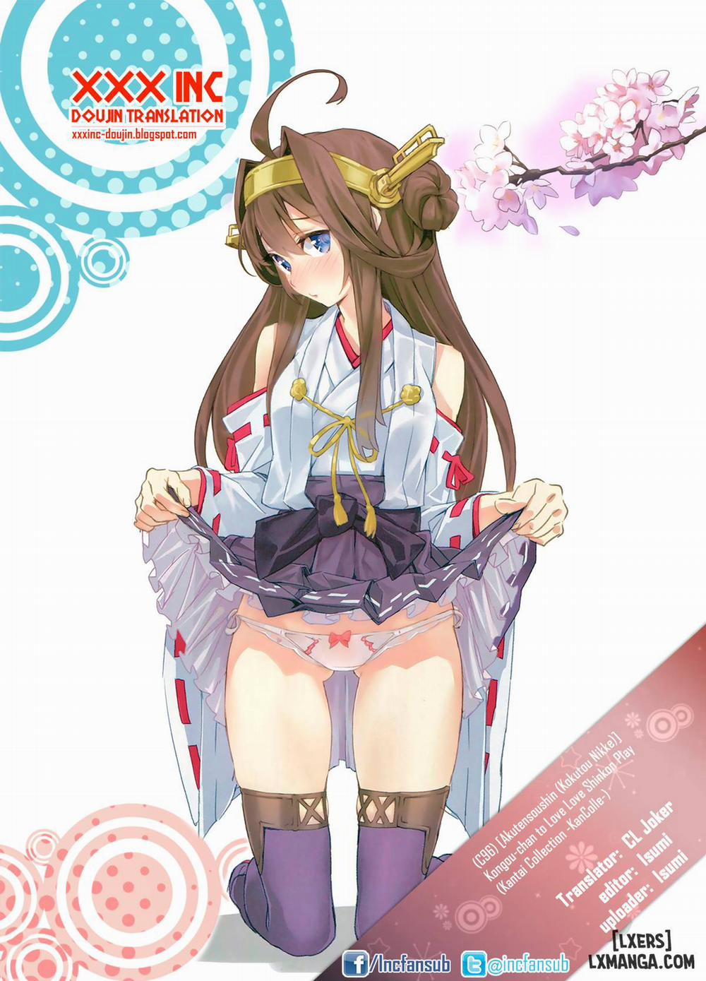 Kongou-chan to Love Love Shinkon Play Oneshot trang 22