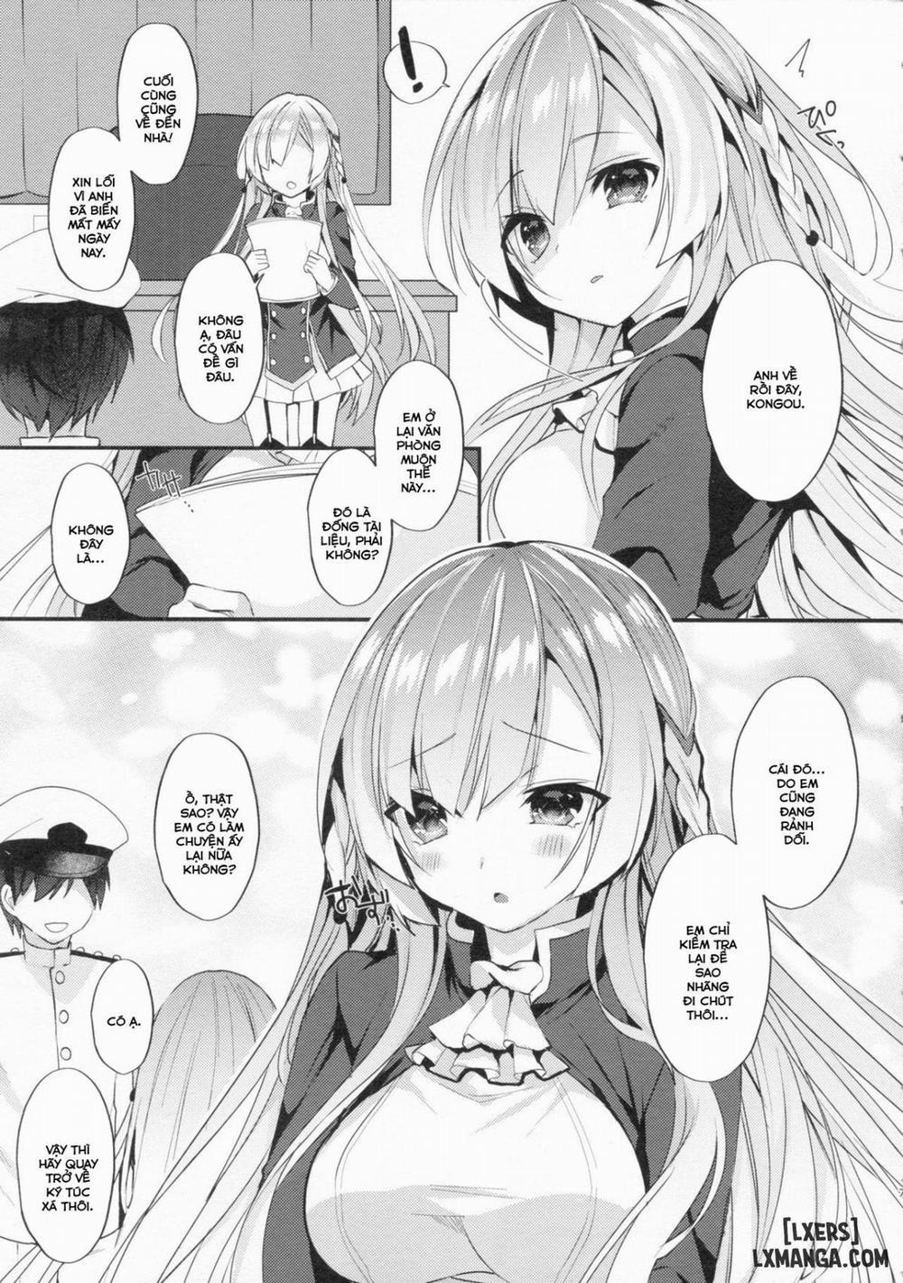 Kongou-nee-san ga Aishitekureru Oneshot trang 5