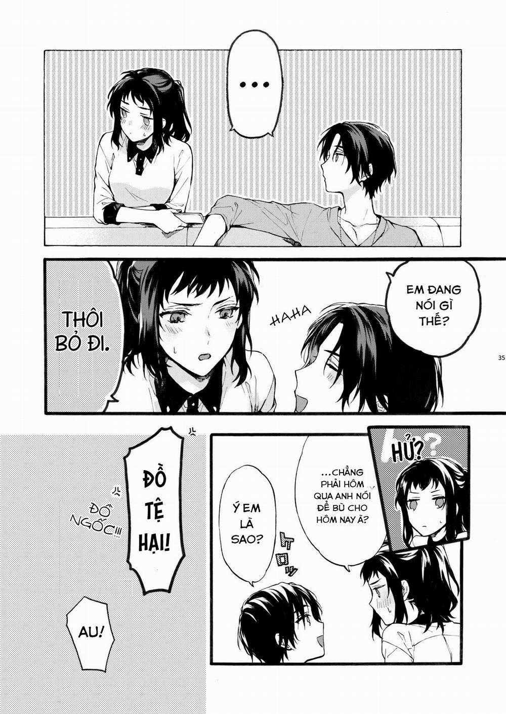 Kono Hito Kareshi ja Arimasen!! ~Shinomura Kyoudai no Jijou~ Oneshot trang 34